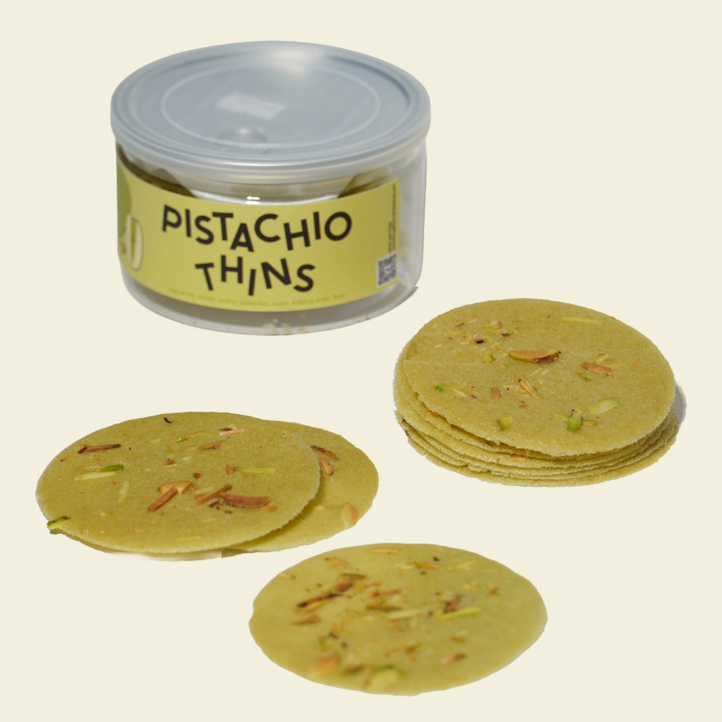 Pistachio Lengua Thins