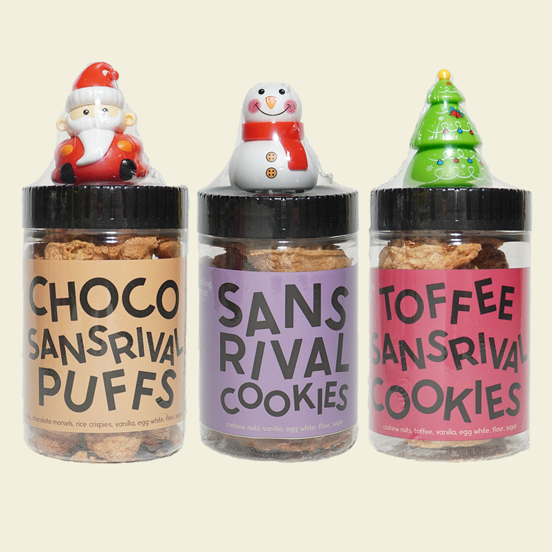 SMALL CHRISTMAS COOKIE JAR