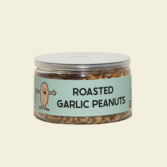Roasted Garlic Peanuts